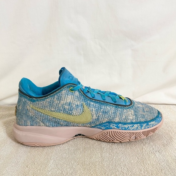 Nike Lebron 20 All-Star blue pink size 10.5 MEN’S BASKETBALL SHOES - Picture 5 of 9